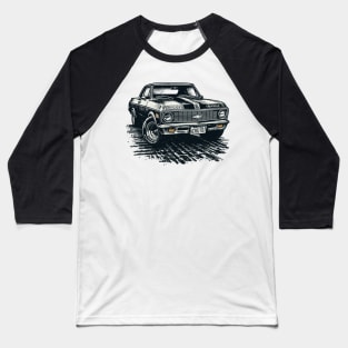 Chevy Car Baseball T-Shirt